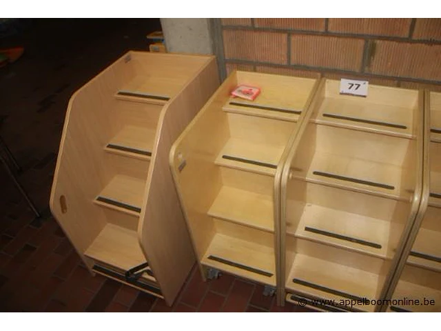 3 verrijdbare opstapjes - afbeelding 1 van  1