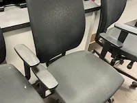 3 verrijdbare typistestoelen - afbeelding 4 van  5