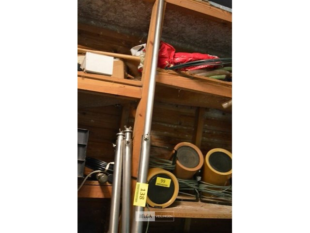 3 verstelbare inox buizen - afbeelding 3 van  3