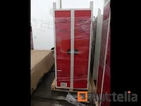 3 vestiairekasten 2 deuren - afbeelding 1 van  8