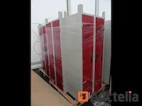 3 vestiairekasten 2 deuren