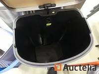 3 vuilnisbakken roestvrij staal 50 liter eko della step bak - afbeelding 8 van  8