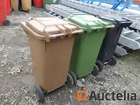3 vuilnisbakken