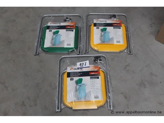 3 vuilniszakhouders practo, 130l - afbeelding 1 van  3