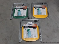 3 vuilniszakhouders practo, 130l - afbeelding 1 van  3