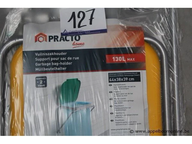 3 vuilniszakhouders practo, 130l - afbeelding 3 van  3
