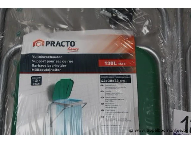 3 vuilniszakhouders practo, 130l - afbeelding 2 van  3