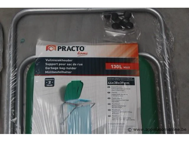 3 vuilniszakhouders practo, 130l - afbeelding 2 van  2