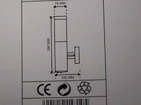 3 wandverlichtingsarmaturen lucide biko - afbeelding 3 van  3