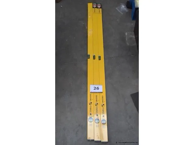 3 waterpassen stabila, 150cm - afbeelding 1 van  2