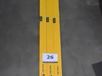 3 waterpassen stabila, 150cm - afbeelding 1 van  2