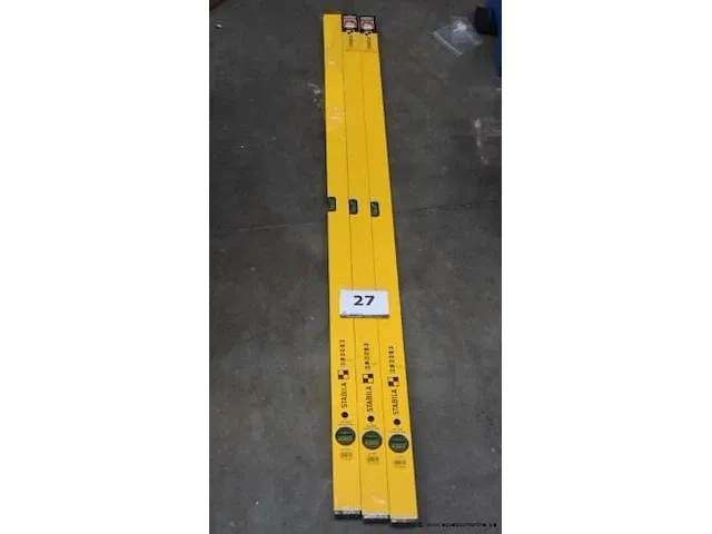 3 waterpassen stabila, 150cm - afbeelding 1 van  2