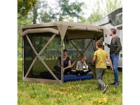 3 x 3.5 pop-up tuinpaviljoen met upf30+ bescherming - afbeelding 2 van  6