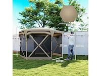 3 x 3.5 pop-up tuinpaviljoen met upf30+ bescherming - afbeelding 4 van  6