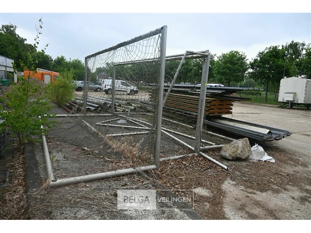 3 x aluminium voetbaldoel - afbeelding 2 van  5