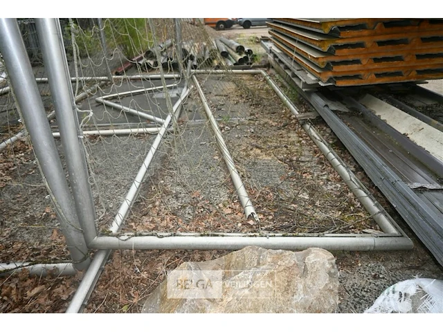 3 x aluminium voetbaldoel - afbeelding 4 van  5