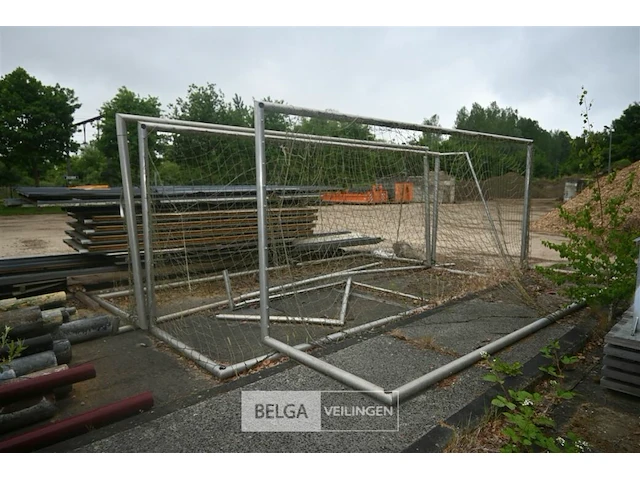 3 x aluminium voetbaldoel - afbeelding 5 van  5
