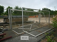 3 x aluminium voetbaldoel - afbeelding 5 van  5
