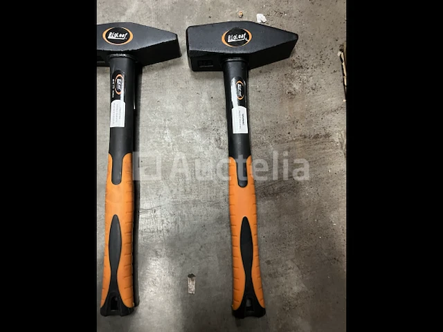 3 x bankhamer 1, 1,5 en 2 kg fiberglass - afbeelding 5 van  5