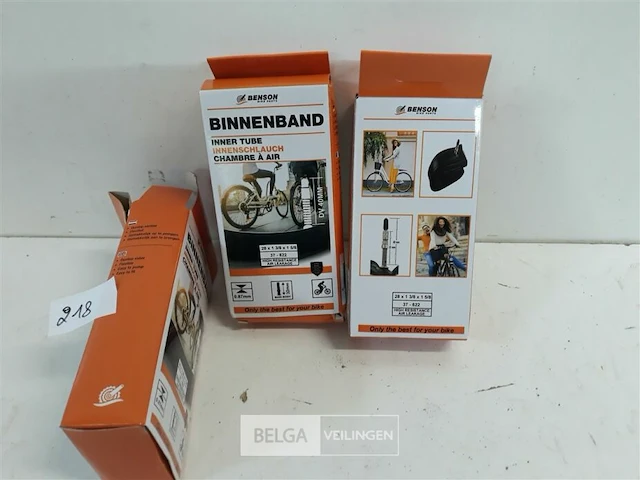 3 x binnenband fiets 28” - afbeelding 2 van  3