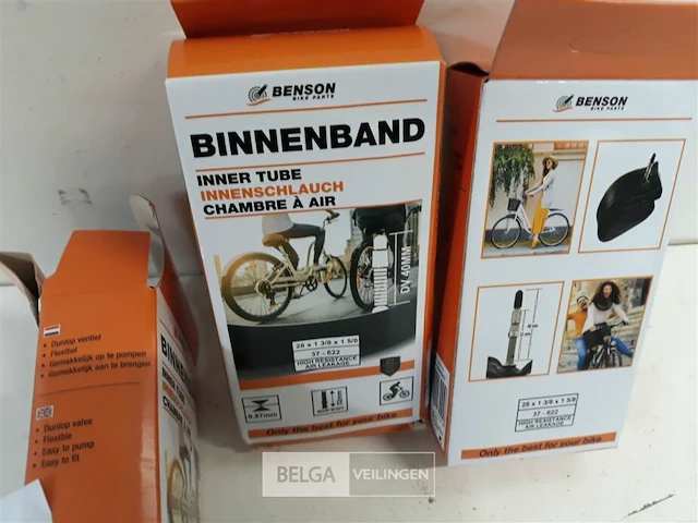 3 x binnenband fiets 28” - afbeelding 3 van  3