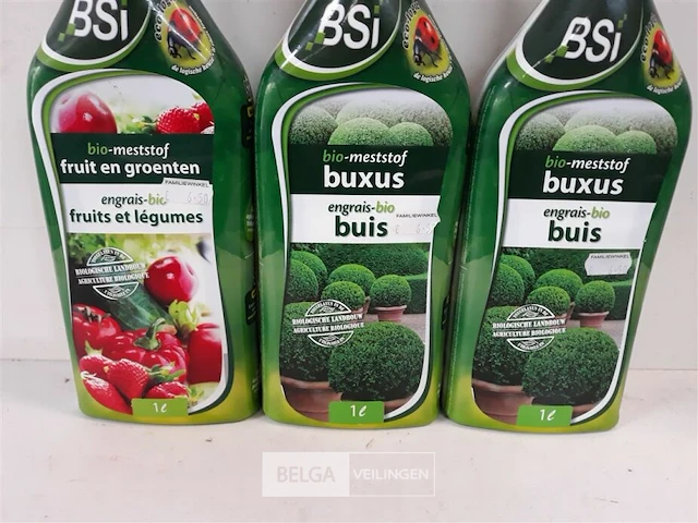 3 x bio-meststof 1 x fruit/groenten + 2 x buxus - afbeelding 3 van  3