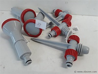 3 x broes + 3 x paraplusproeier voor tuinslang - afbeelding 2 van  2