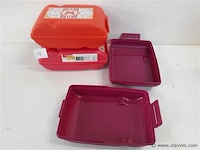 3 x broodhammendoos 1,5l 210x146x72mm - afbeelding 2 van  2