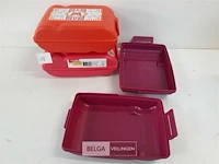 3 x broodhammendoos 1,5l 210x146x72mm - afbeelding 3 van  3
