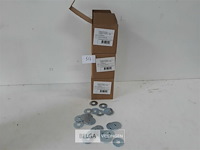 3 x carrosserie rondellen verzinkt m8 x 25 mm 200 stuks - afbeelding 2 van  3