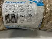 3 x gedraaide jutetouw natuur 12 mm 10 meter - afbeelding 3 van  3