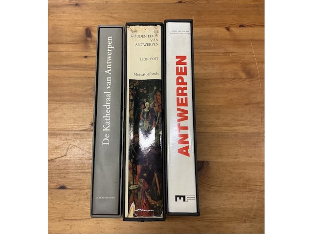 3 x geillustreerde boeken over antwerpen - afbeelding 1 van  4