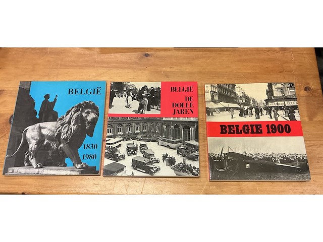 3 x geillustreerde boeken van belgie - afbeelding 1 van  1