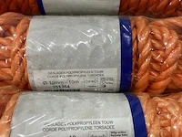 3 x geslagen polypropyleen touw 10mm 10 meter - afbeelding 3 van  3