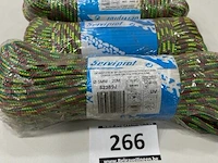 3 x gevlochten sporttouw 5mm 20 meter - afbeelding 1 van  3
