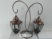 3 x hang lantaarn duo 36 cm - afbeelding 3 van  3