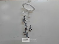 3 x hangdeco sneeuwmannen - afbeelding 2 van  3