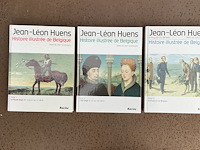 3 x histoire illustrée de belgique van jean-léon huens - afbeelding 1 van  1
