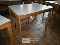 3 x houten tafel - afbeelding 1 van  4