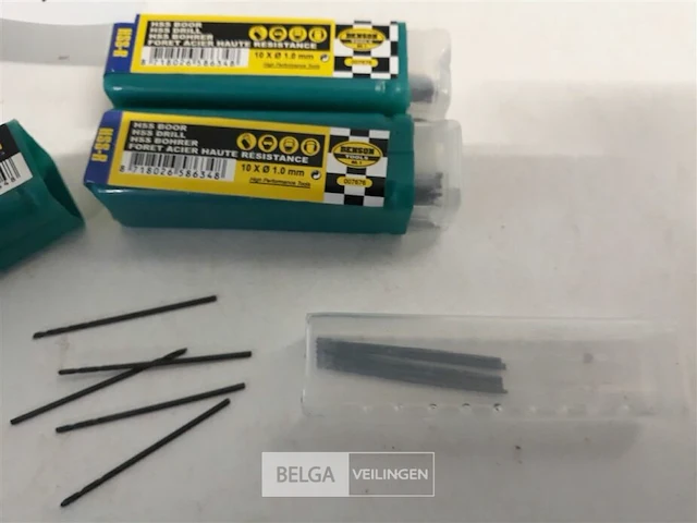 3 x ijzerboor 1,0 mm 10 stuks - afbeelding 3 van  3