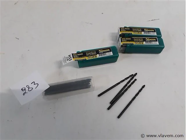 3 x ijzerboor 2,5 mm 10 stuks - afbeelding 1 van  2