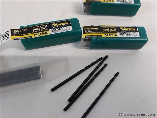 3 x ijzerboor 2,5 mm 10 stuks - afbeelding 2 van  2