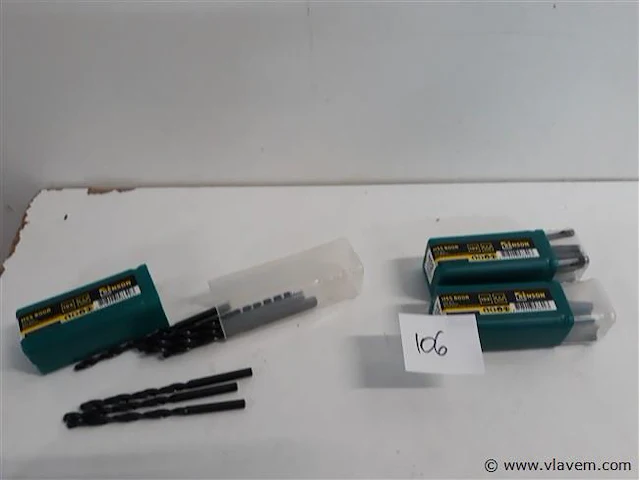 3 x ijzerboor 4,0 mm 10 stuks - afbeelding 1 van  2