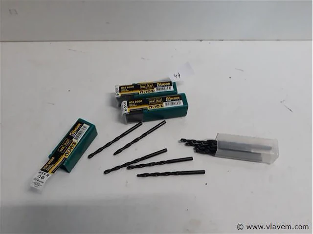 3 x ijzerboor 4,5 mm 10 stuks - afbeelding 1 van  2