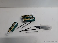 3 x ijzerboor 4,5 mm 10 stuks - afbeelding 1 van  2