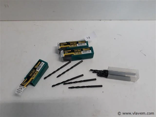 3 x ijzerboor 4,5 mm 10 stuks - afbeelding 1 van  2