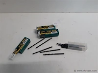 3 x ijzerboor 4,5 mm 10 stuks - afbeelding 1 van  2
