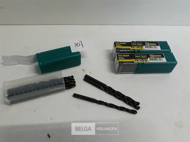 3 x ijzerboor 5,0 mm 10 stuks - afbeelding 1 van  3