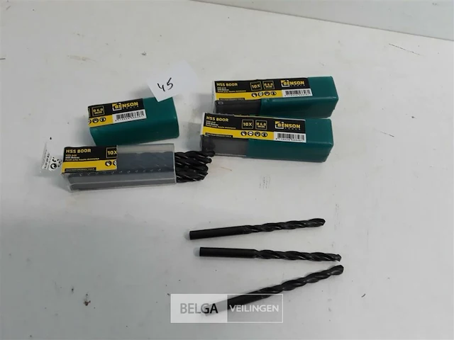 3 x ijzerboor 6,0 mm 10 stuks - afbeelding 1 van  3