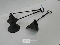 3 x kaarsendover 30 cm - afbeelding 3 van  3